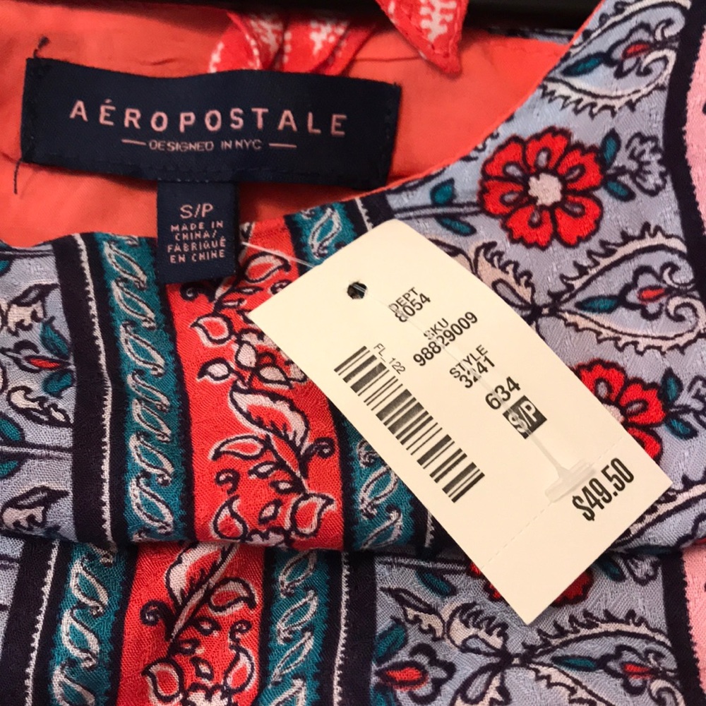 *NWT* Floral Aeropostale Dress - Picture 5 of 6